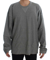 Dolce & Gabbana Gray Crewneck Pullover Silk Sweater -   -  Dolce & Gabbana.